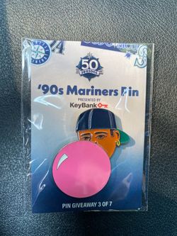 Seattle Mariners Ken Griffey Jr Bubblegum Pin