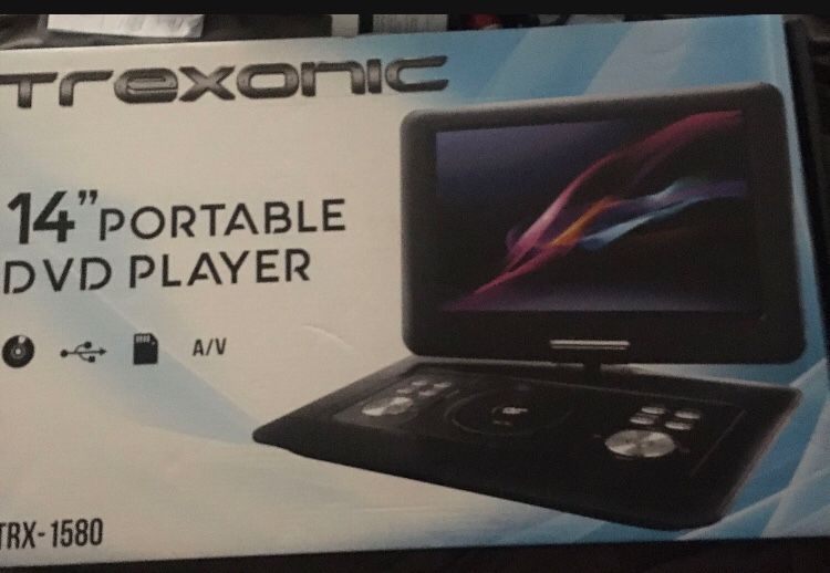 14” Portable DVD Player 
