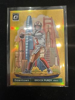 2024 Brock Purdy GOLD Downtown No. 4 9/10