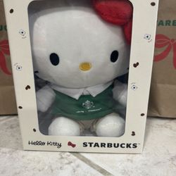 Hello Kitty Starbucks Plushy 