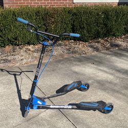 Y Fliker Drift Scooter Carver CS - Blue