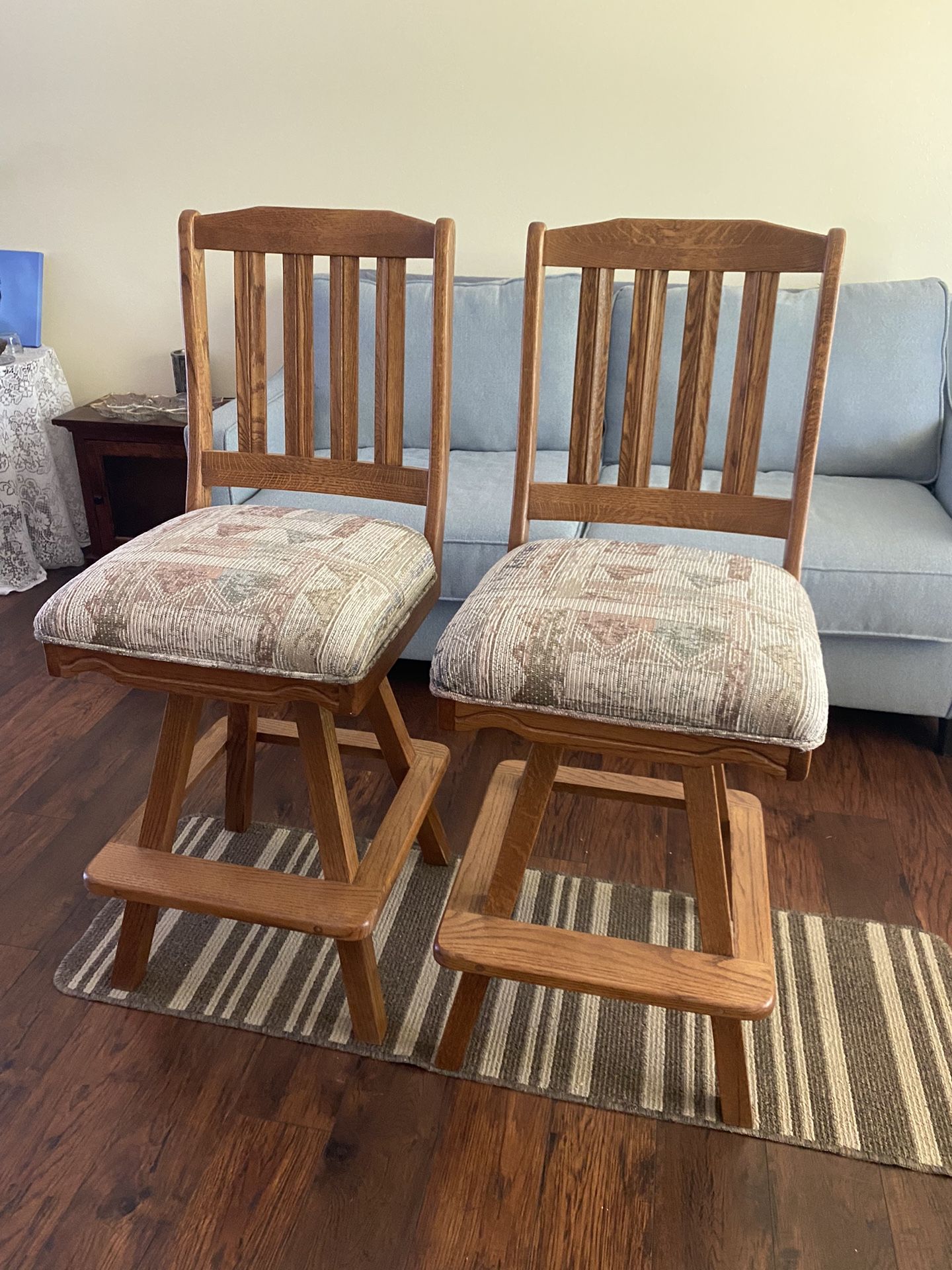 Oak Bar Stools