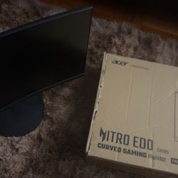 Acer 23.6″ Curved Gaming Monitor — FHD 100Hz — Excellent Condition