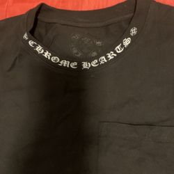 black Chrome Hearts Tee