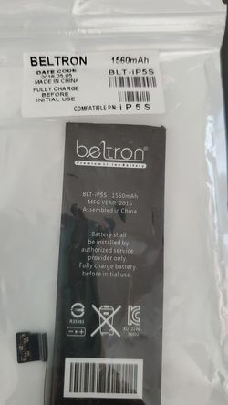 iPhone 5c/5s 1560 mAh replacement battery