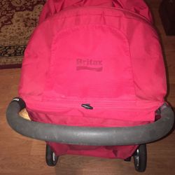 Britax B-Lively Single Stroller in Cardinal Red