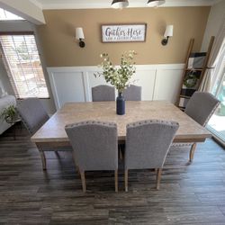 Marbletop Dining Table 