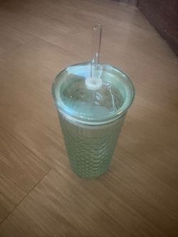 Glass water bottle