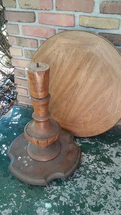 Solid Wood Sturdy accentTable