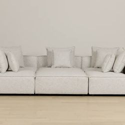 Sofa Sectional 5-piece Color Beige 