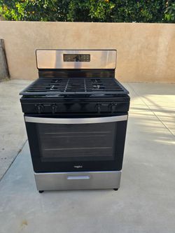 Deliver installation 30WX28DX46H WHIRLPOOL STOVE GAS