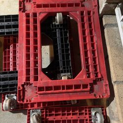 Heavy Duty Flat Trolley W/ Wheels