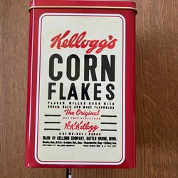 Kellogg’s Corn Flakes tin box