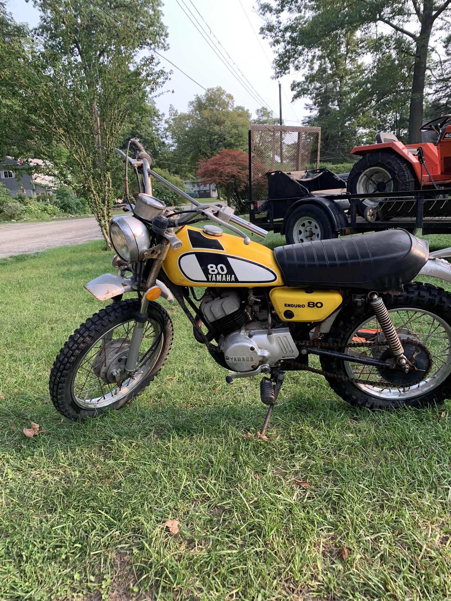 1974 Yamaha 80 Enduro rare little motorcycle