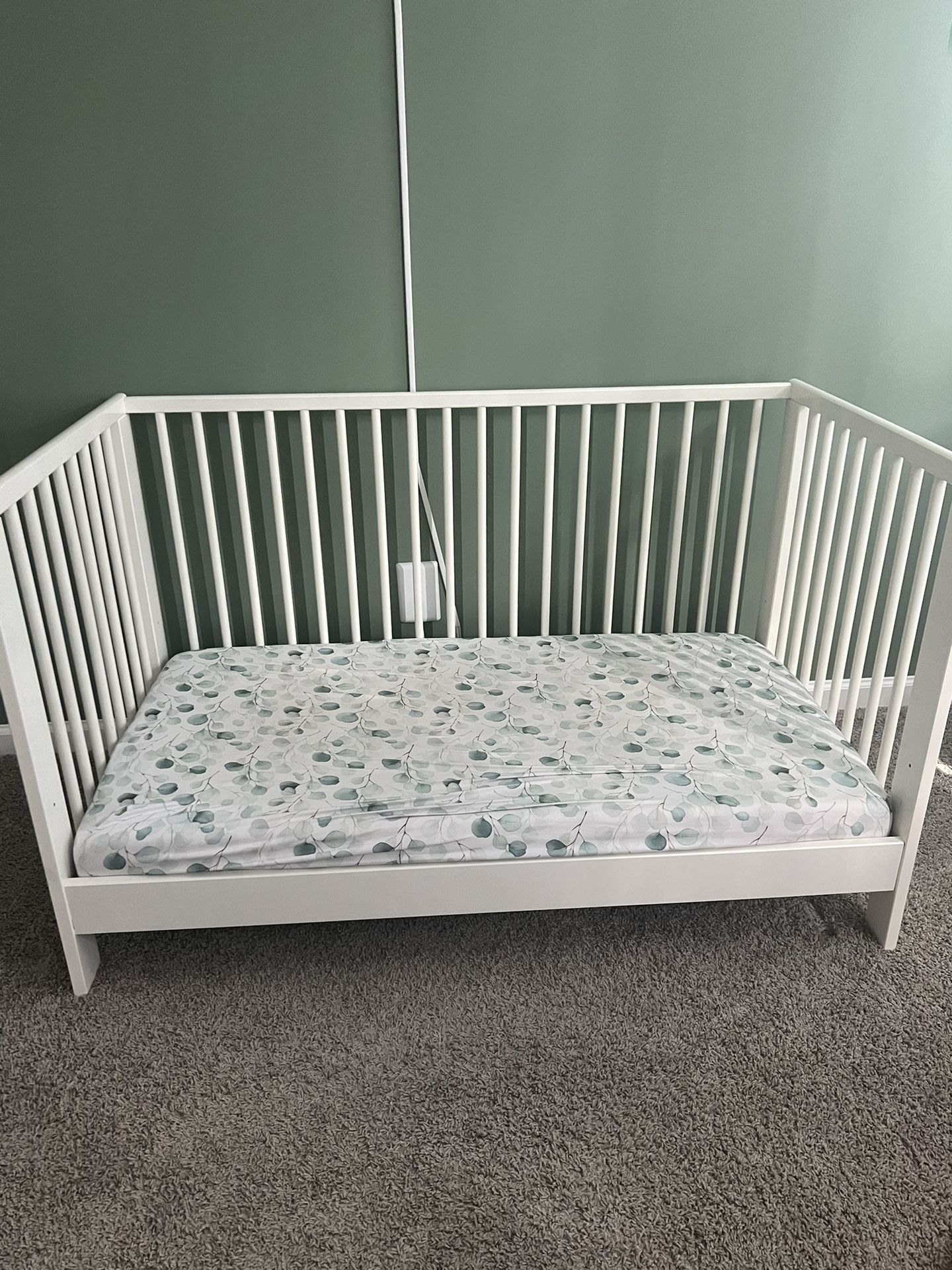 Crib And Changing Table