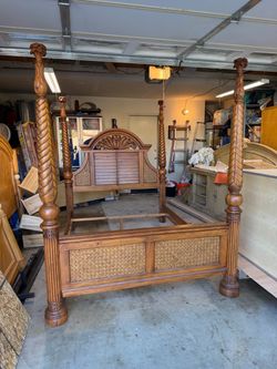 Bed Frame Tommy Bahama queen size