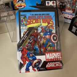 Captain America And Klaw Comic Pack
