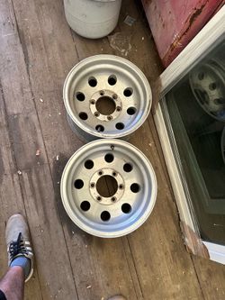 Wheels , 6 lug, set of 2 aluminum wheels