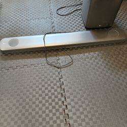 LG Soundbar and Subwoofer 