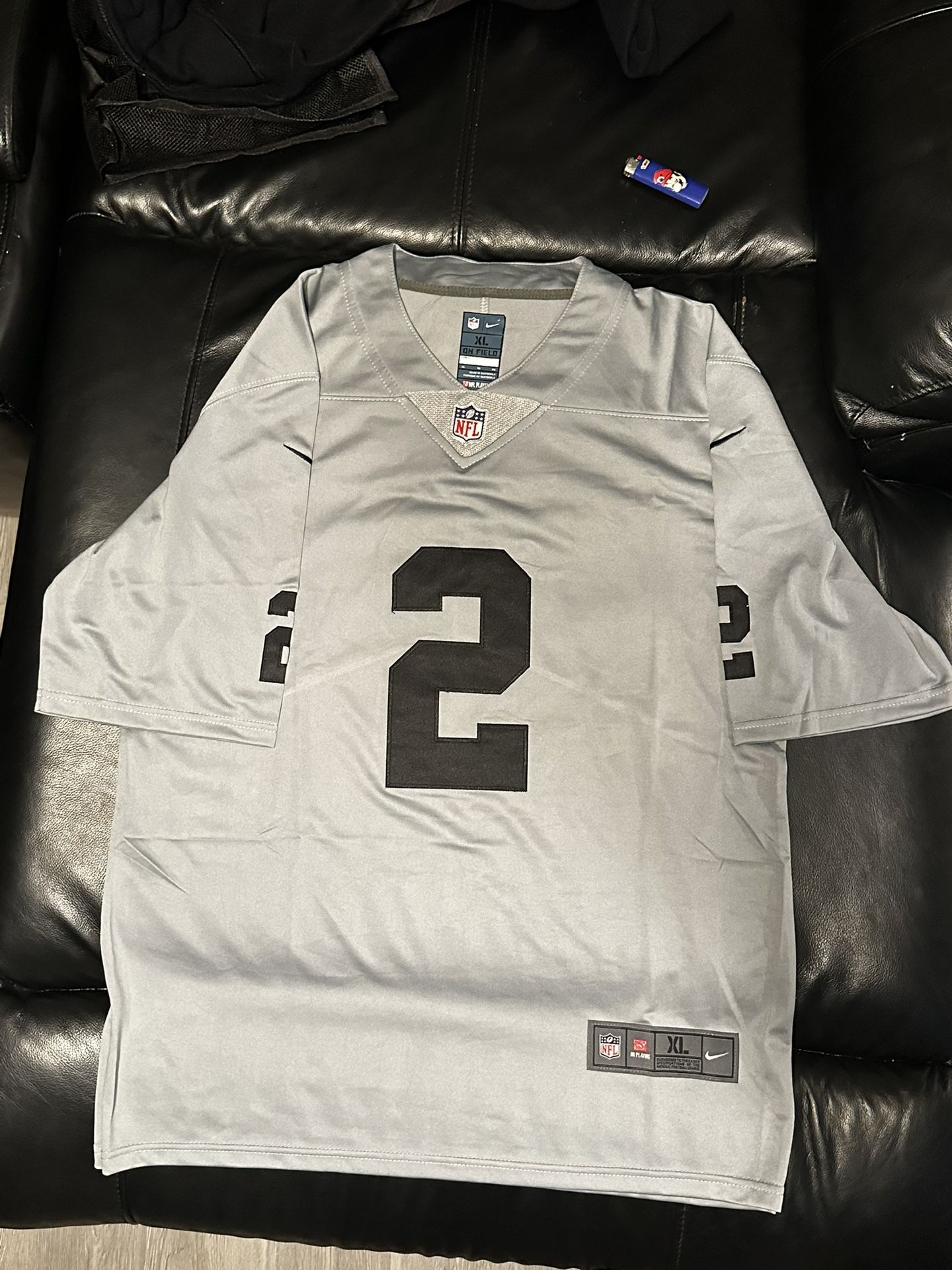 Raiders Ashton Jeanty Jersey New Men Size