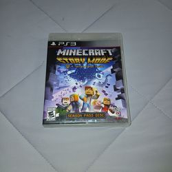 Mincraft Story Mode PS3 "PICKUP ONLY"