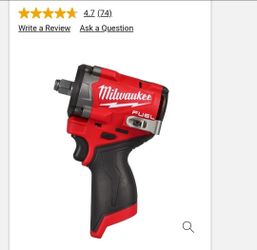 MILWAUKEE STUBBY HIGH TORQUE IMPACT WRENCH DRIVER TOOL BATTERY CHARGER