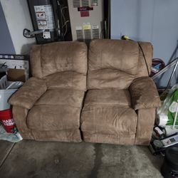Two Recliner Together 