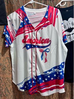 USA T SHIRT WOMEN LARGE