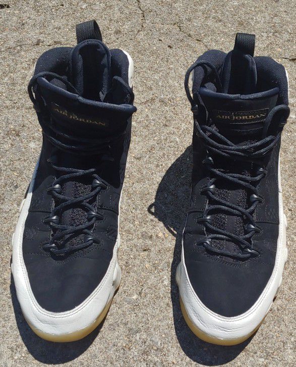 Nike Air Jordan 9 IX Retro City Of Flight Size 13 Men Black White 
