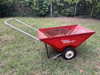 Vintage Radio Flyer "Radio Cart" Garden Wheelbarrow / Planter