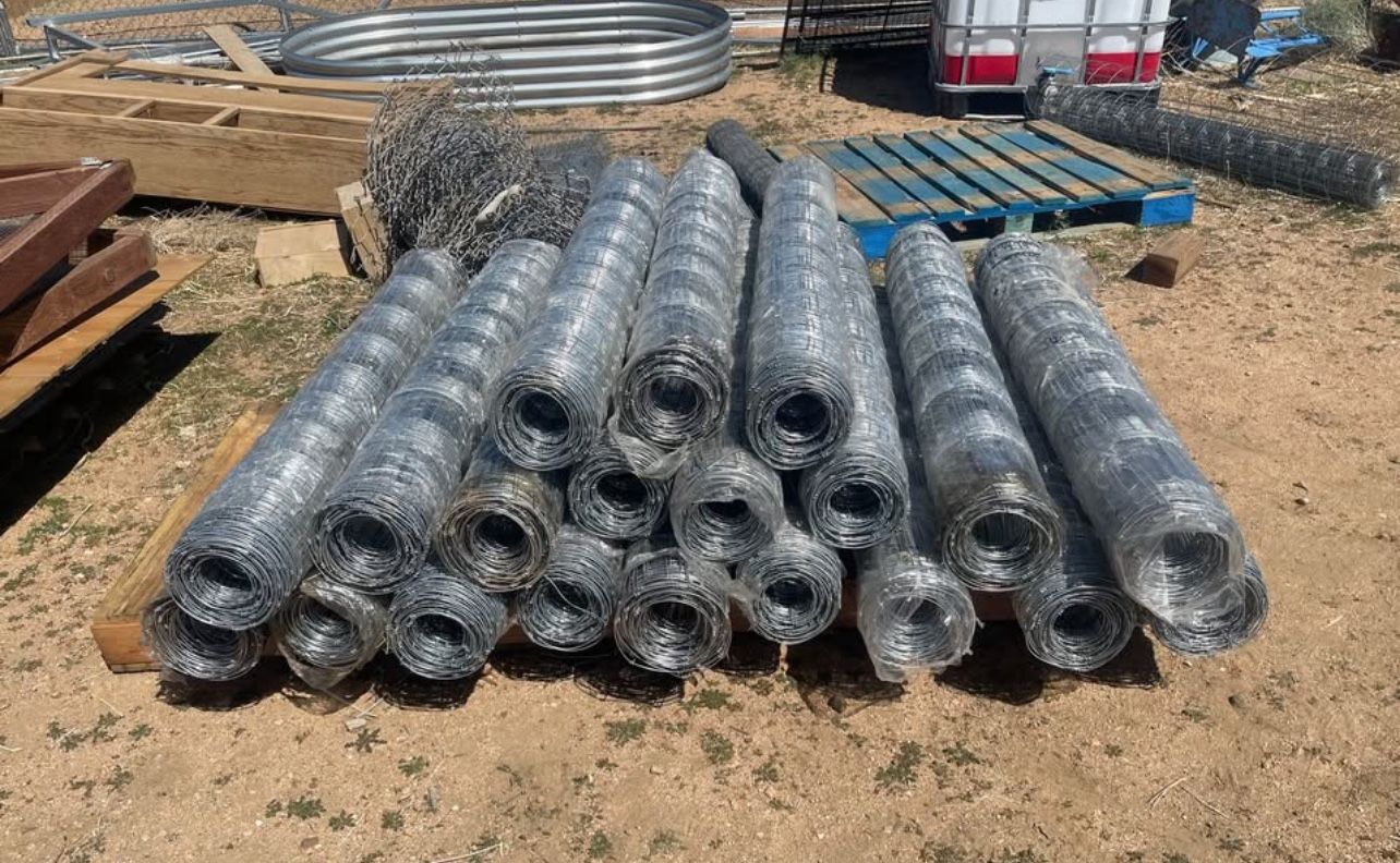 Galvanized Field Fence