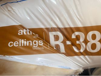 R-38 12 x 16 x 48 inch Fiberglass Unfaced Batt Insulation