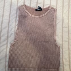 Forever 21 womens ribbed active top size S/M