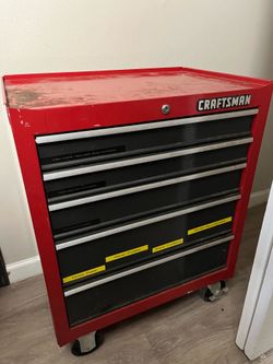 Craft Man tool box comes with tools as will