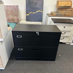 2 Drawer Metal Filing Organization Office Cabinets with Lock,Lateral File Cabinets