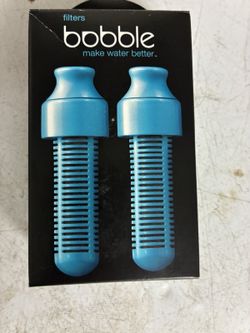bobble Water Bottle Replacement Filters. Just One. Previously Opened.