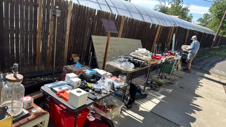 Garage sale jewelry antiques etc