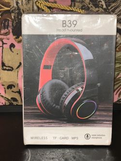 B39 Wireless Headset With Microphone 