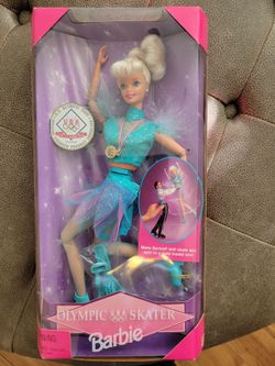 NEW Tara Lipinski 1998 Winter Olympics USA Ice Skater Barbie, Nagano, Japan,