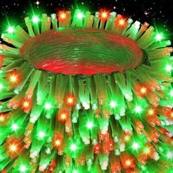 403 Feet 1200 LED Red Green  String Lights $35