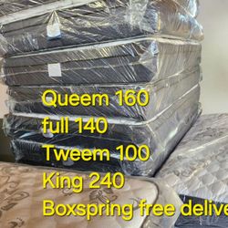 Mattress Pillow Top New