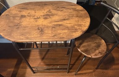 Mini Game Table With 2 Chairs $15 No Holds
