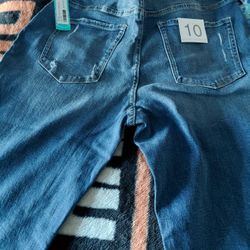 Wide Leg Kan Cans Jeans