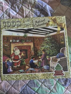 24-day Christmas Advent Calendar Jigsaw Puzzle 