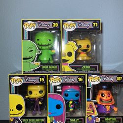 Funko Pop Disney Nightmare Before Christmas Black light