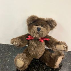 Playmakers Teddy Bear Collectors Series Tag Label Fully Jointed Adorable 