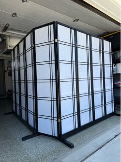 Privacy Screen Room Divider – Office, Salon, Home