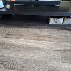 TV Stand 60 Inch Double Deck Wooden