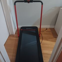 UREVO 2‑in‑1 Under‑Desk Treadmill with Foldable Handrail – Great for Walking & Light Jogging