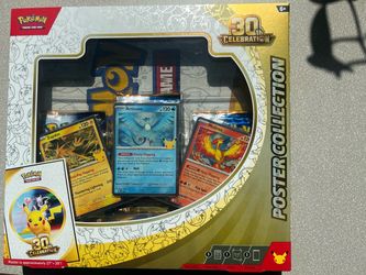 Pokémon TCG 30th Celebration Poster Collection Box